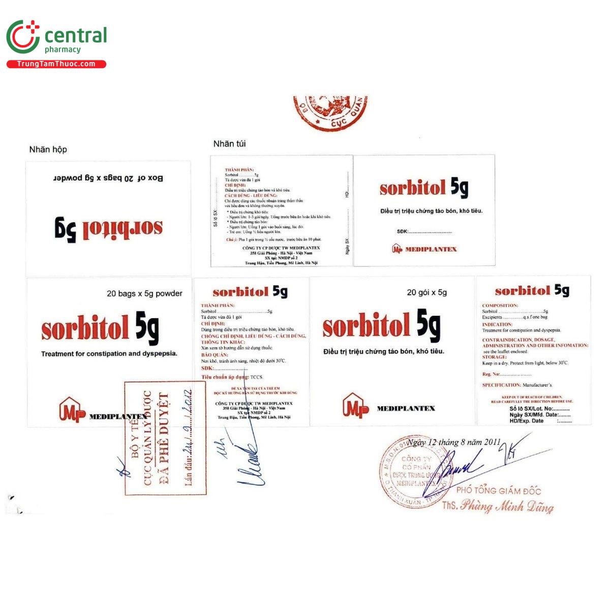 thuoc sorbitol 5g mediplantex 3 S7307 thuoc sorbitol 5g mediplantex 3 S7307