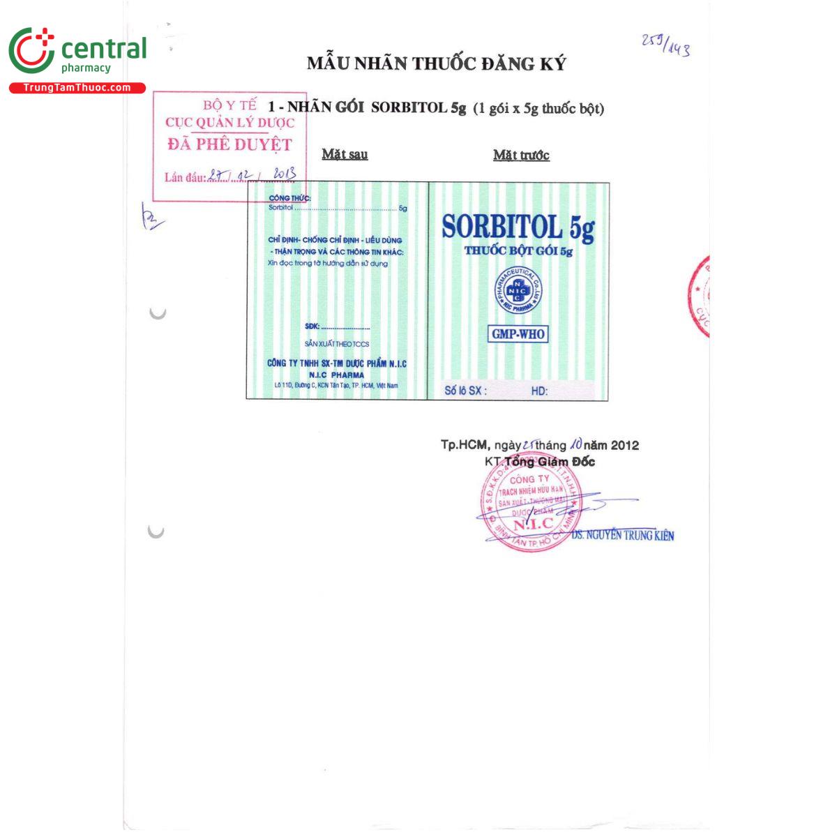 thuoc sorbitol 5g nic pharma 2 T8282 thuoc sorbitol 5g nic pharma 2 T8282