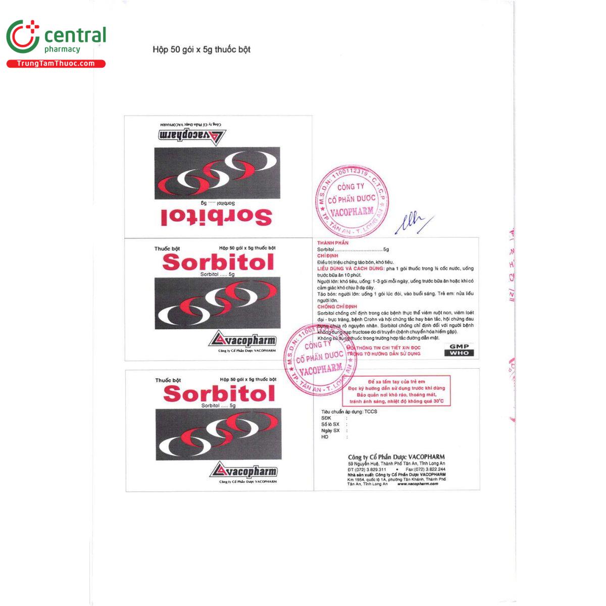 thuoc sorbitol 5g vacopharm 6 I3504 thuoc sorbitol 5g vacopharm 6 I3504