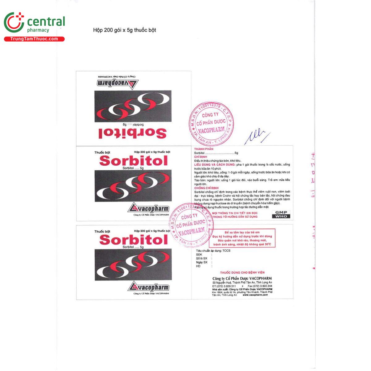 thuoc sorbitol 5g vacopharm 8 J3416 thuoc sorbitol 5g vacopharm 8 J3416