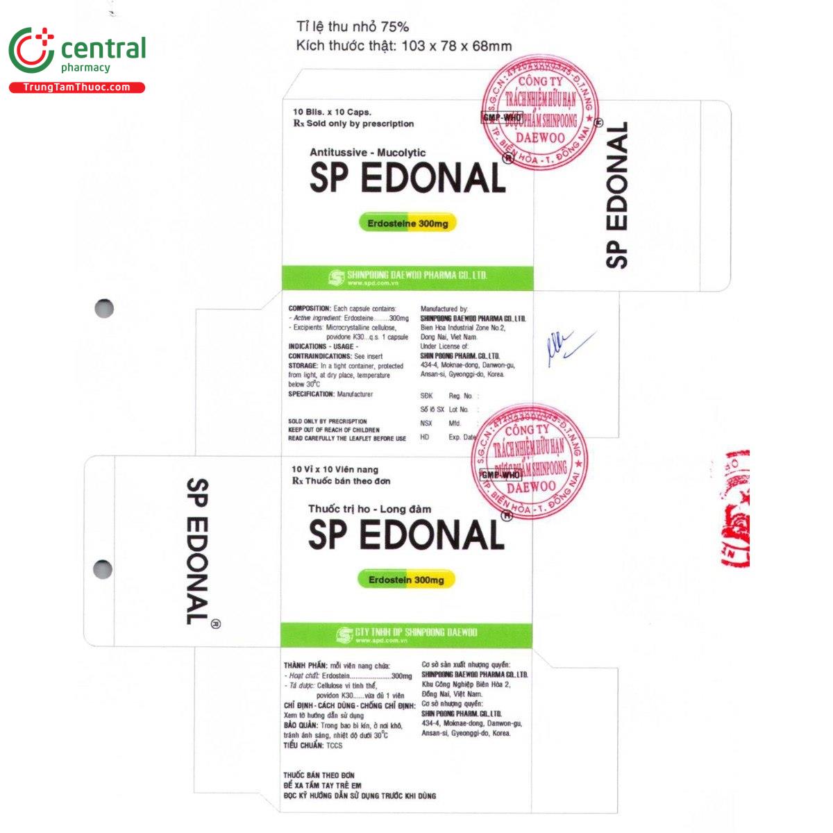 thuoc sp edonal 300mg 4 O5204 thuoc sp edonal 300mg 4 O5204