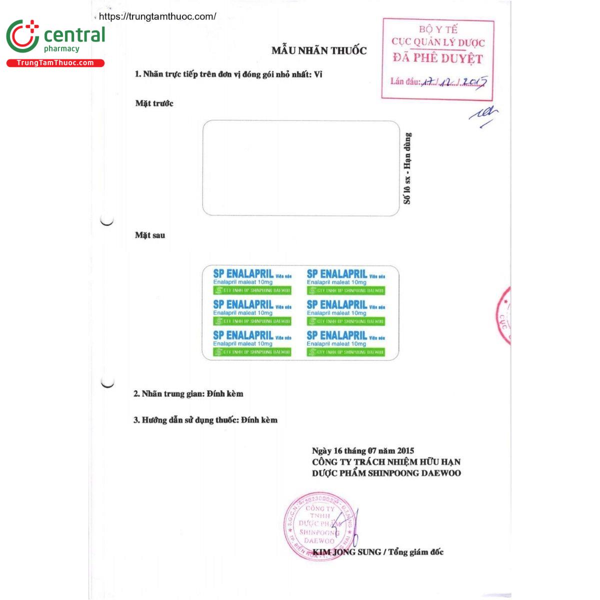 thuoc sp enalapril 10mg 3 V8028