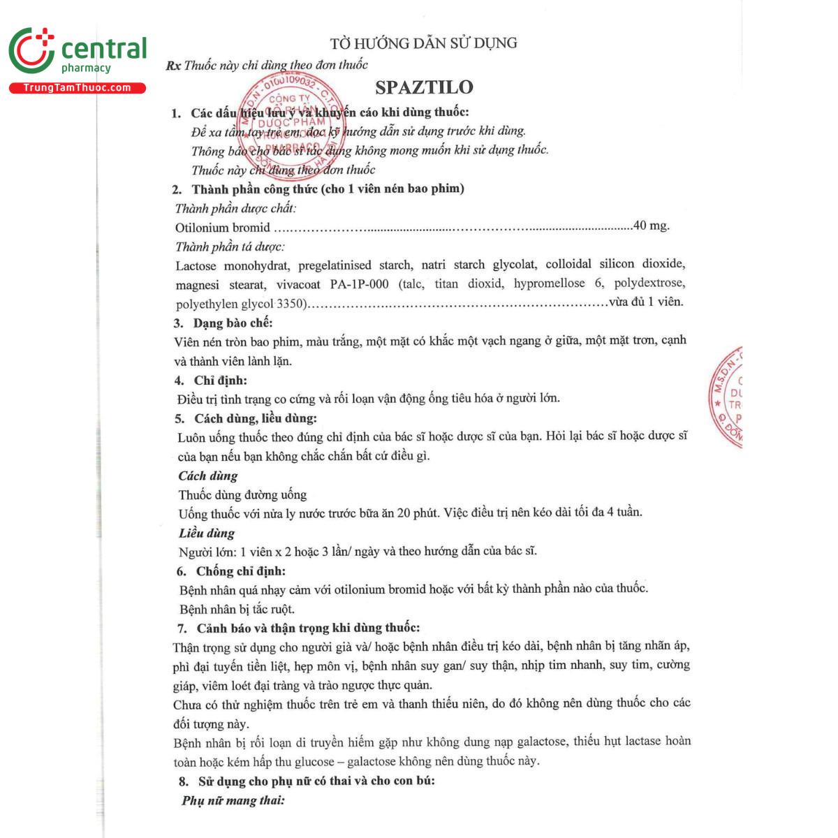 thuoc spaztilo 40mg 4 N5438
