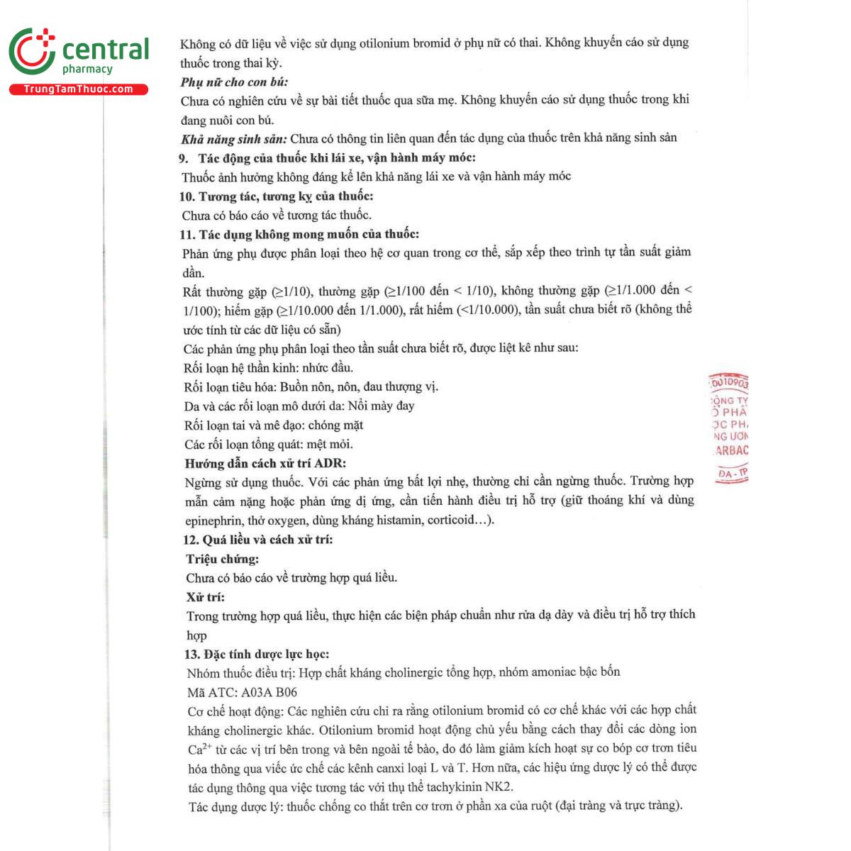 thuoc spaztilo 40mg 5 O6426