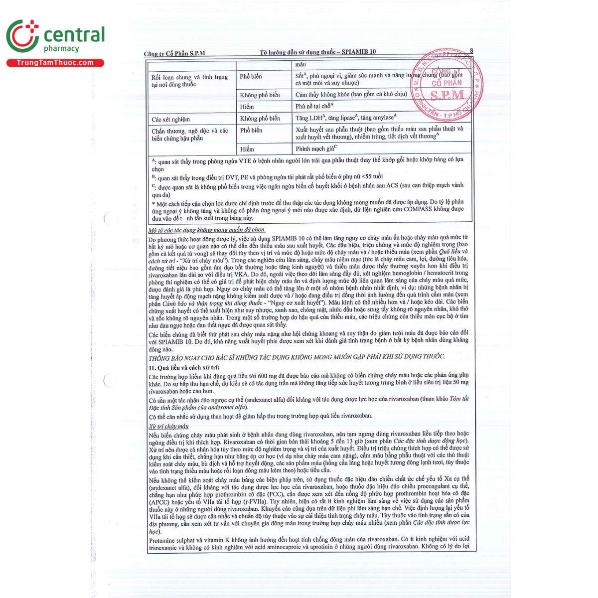thuoc spiamib 10 mg 10 T7321 thuoc spiamib 10 mg 10 T7321