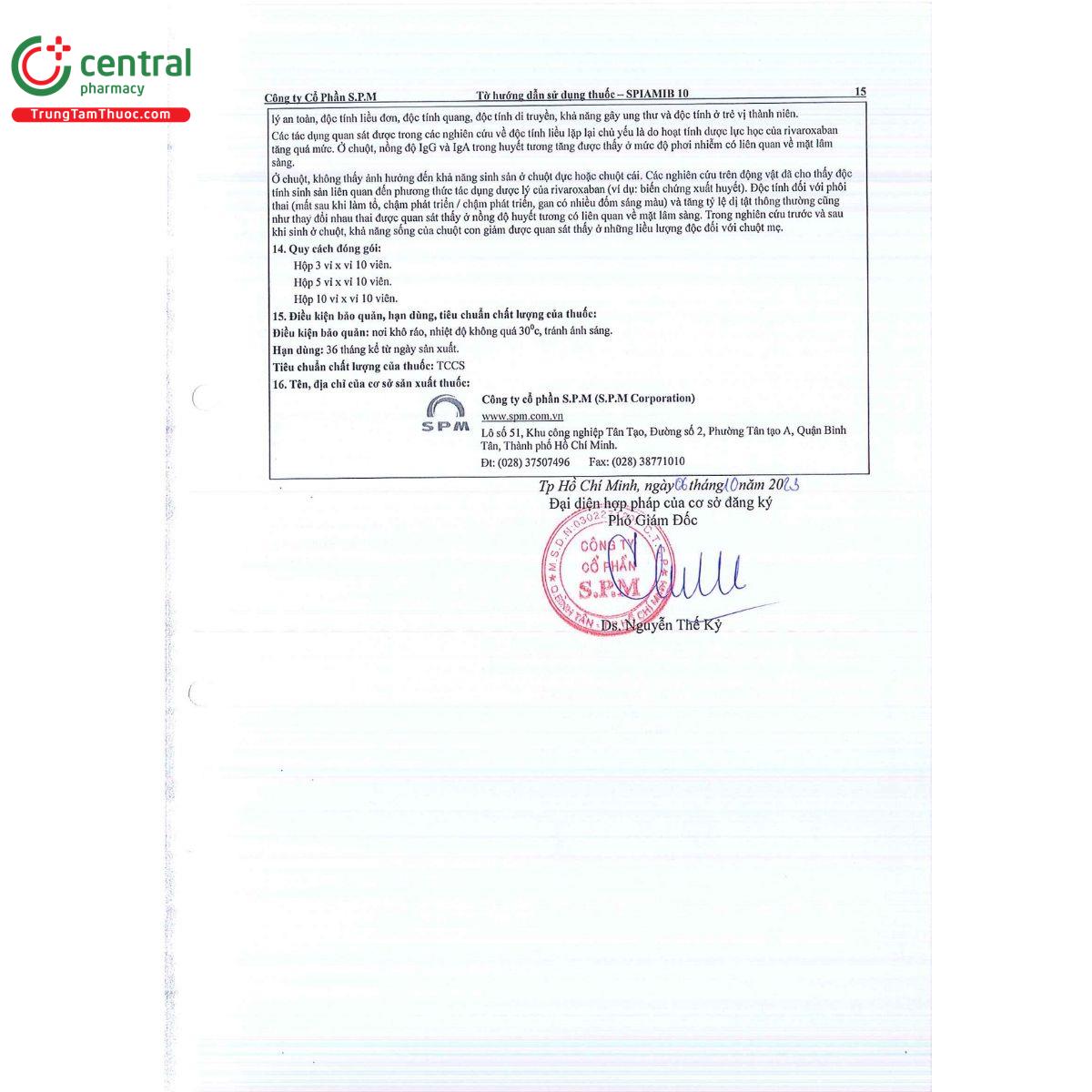 thuoc spiamib 10 mg 17 P6032 thuoc spiamib 10 mg 17 P6032