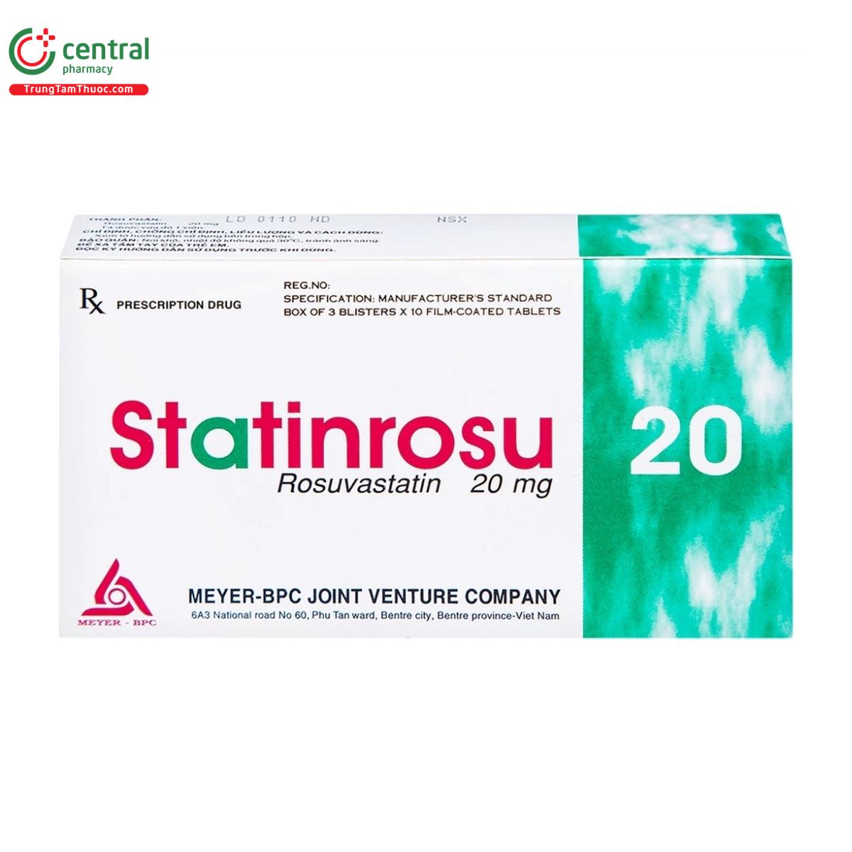 thuoc statinrosu 20mg 2 D1464 thuoc statinrosu 20mg 2 D1464