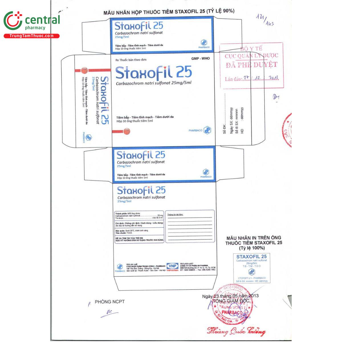 thuoc staxofil 25mg 2 P6247