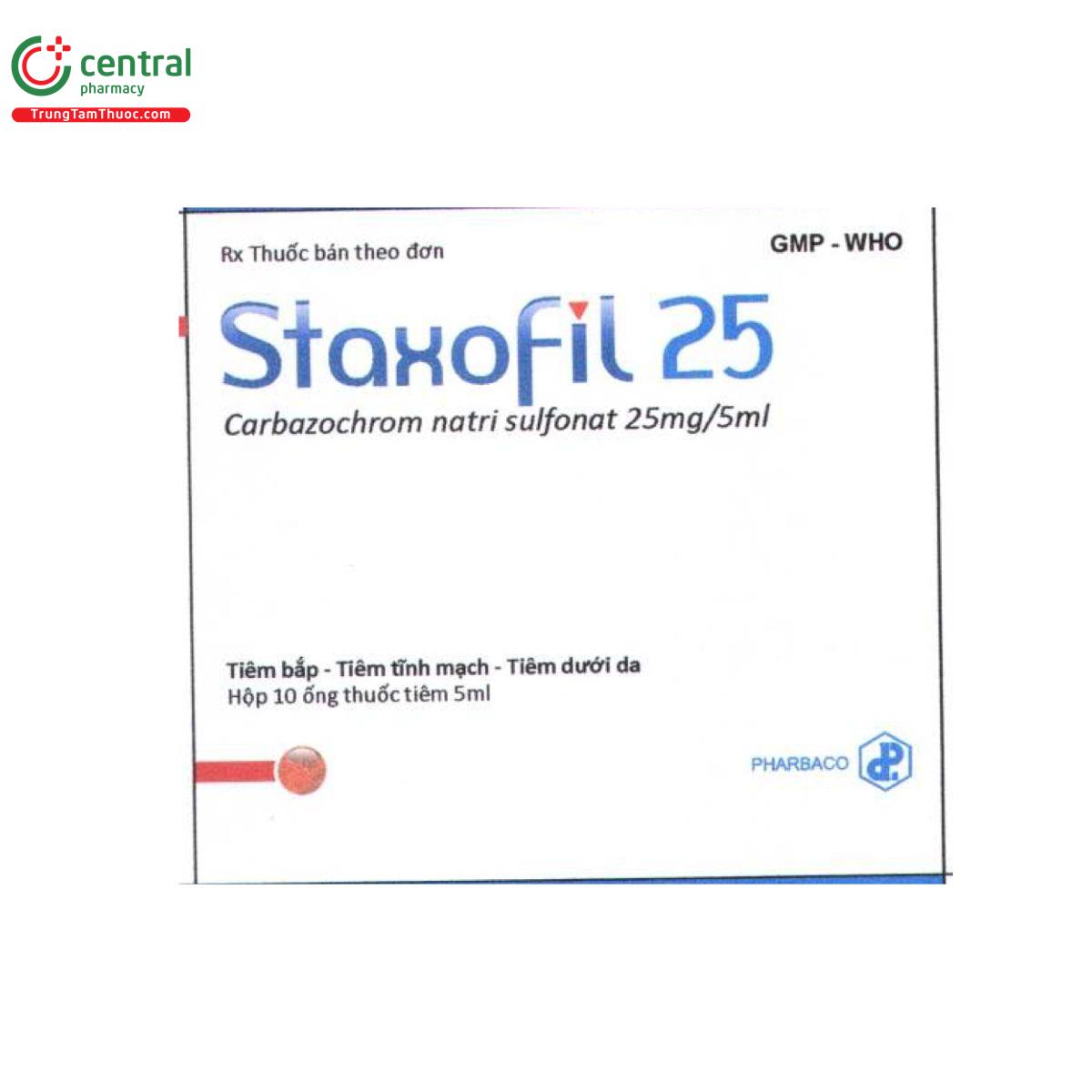 thuoc staxofil 25mg V8874