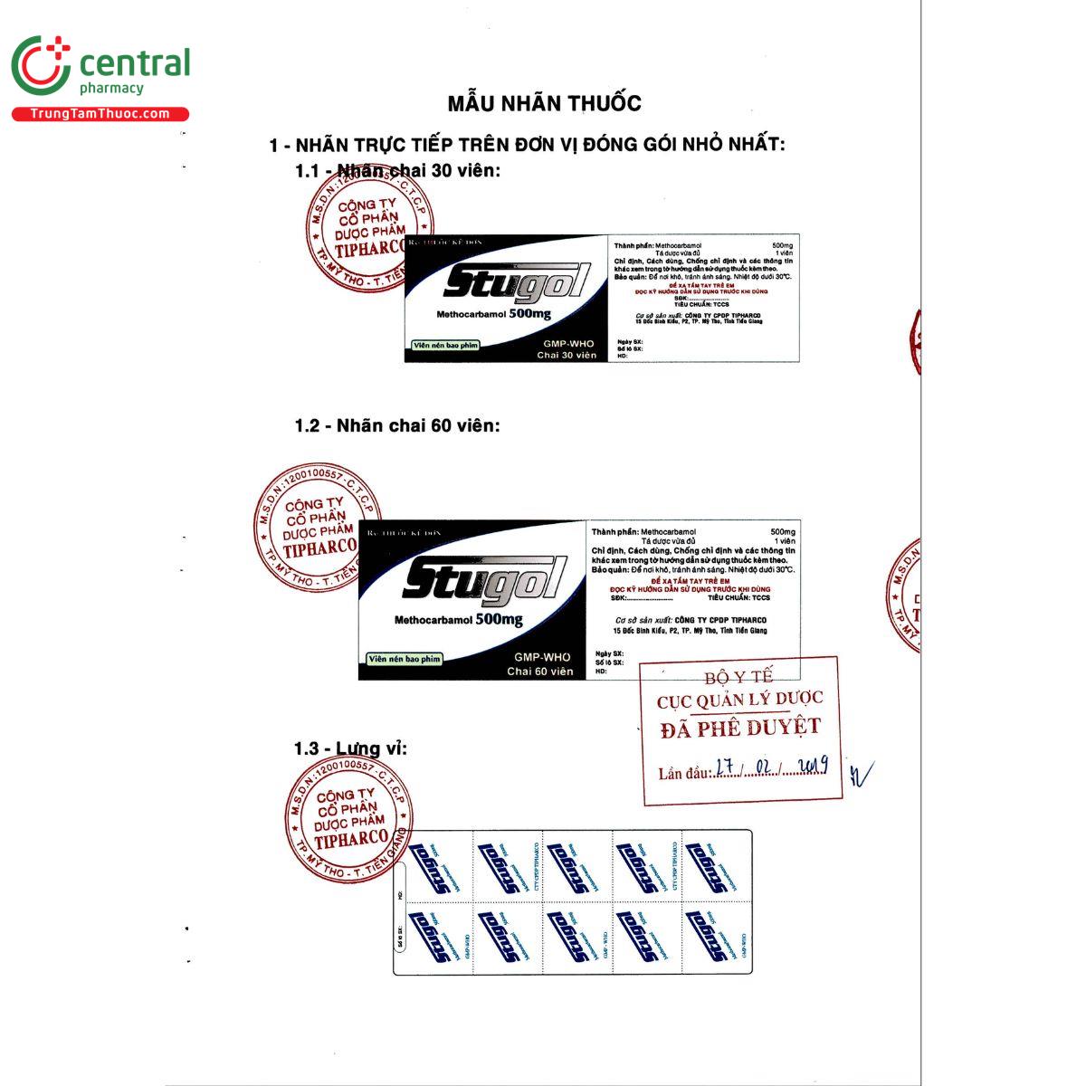 thuoc stugol 5 E1373 thuoc stugol 5 E1373
