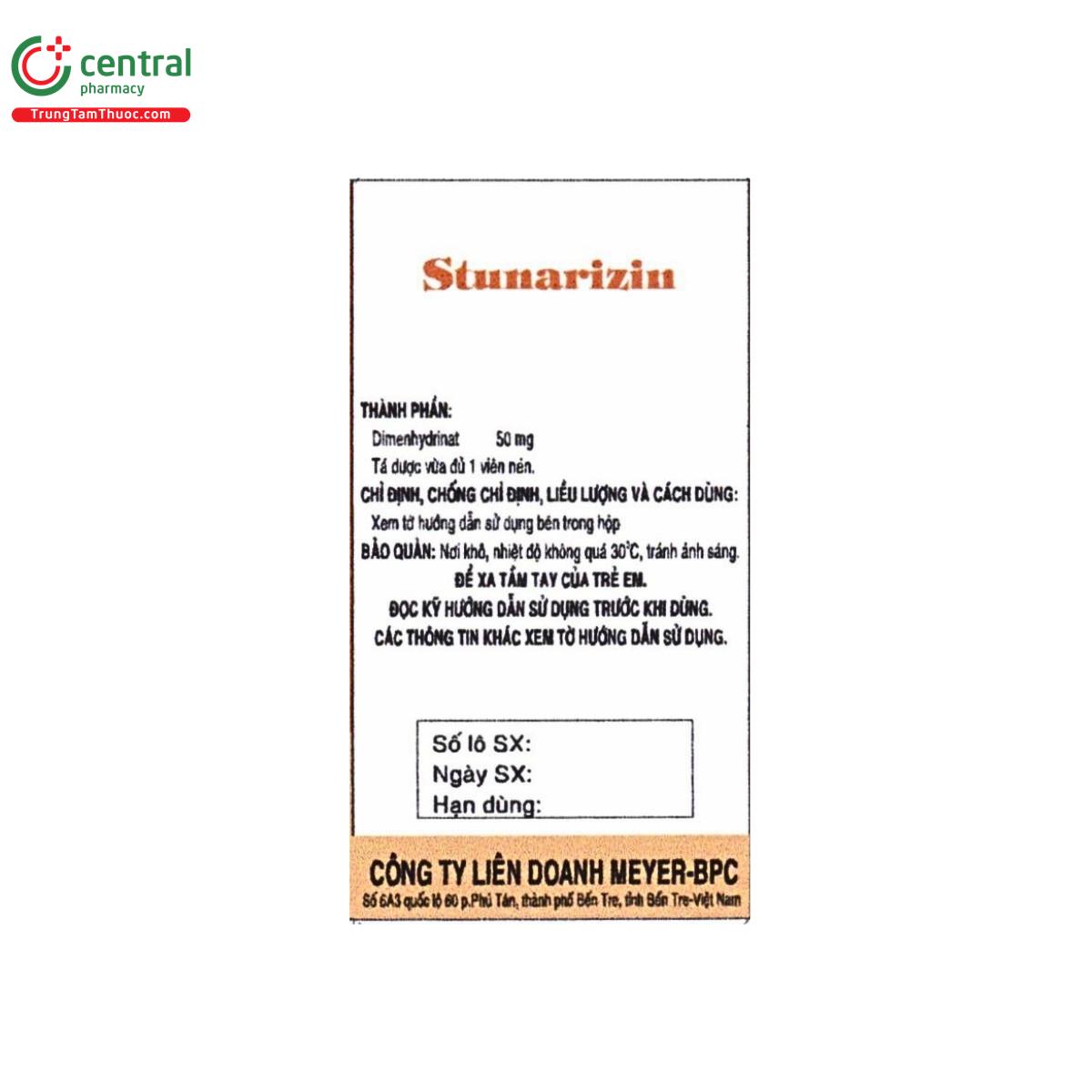 thuoc stunarizin 50mg 2 J3750 thuoc stunarizin 50mg 2 J3750