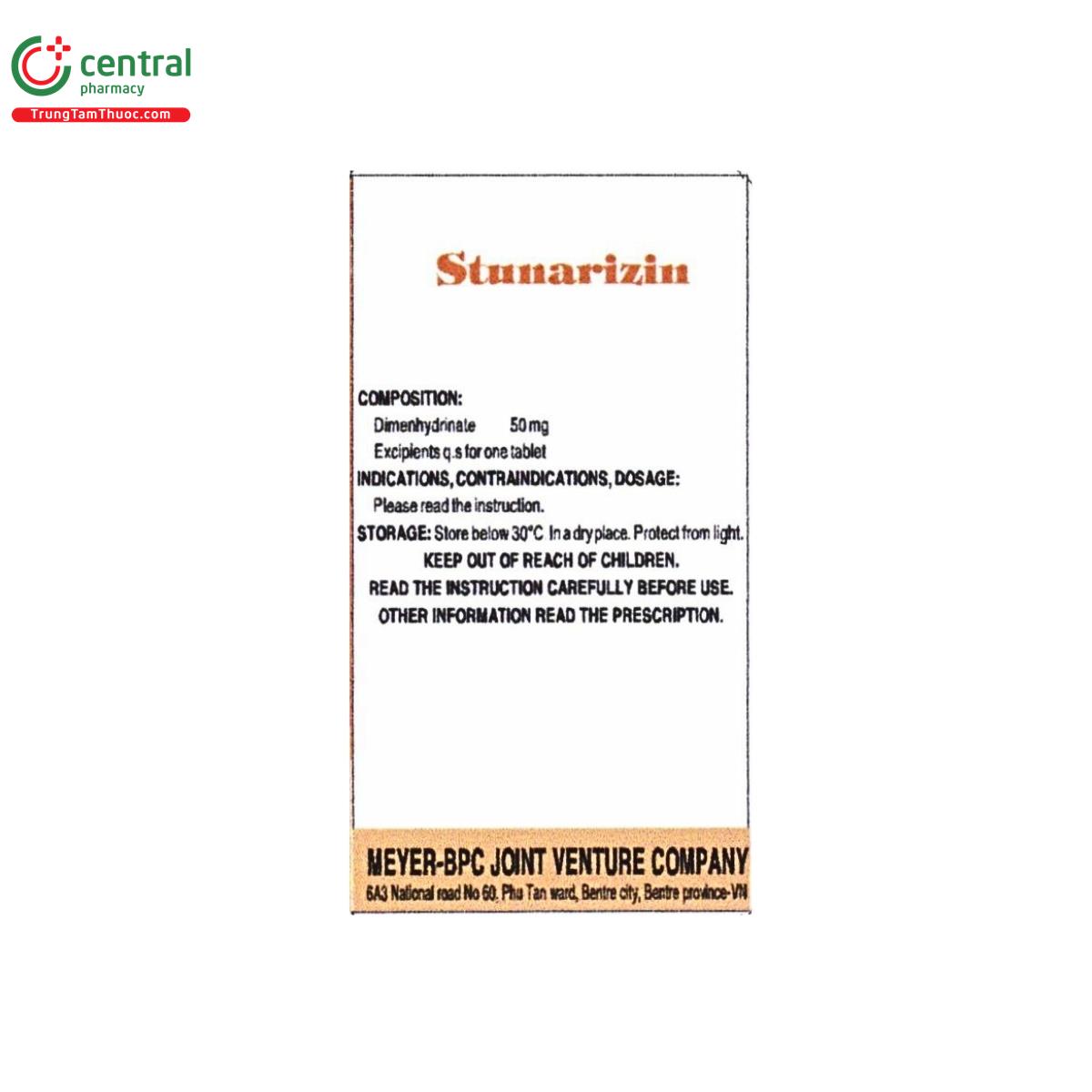 thuoc stunarizin 50mg 3 M5748 thuoc stunarizin 50mg 3 M5748