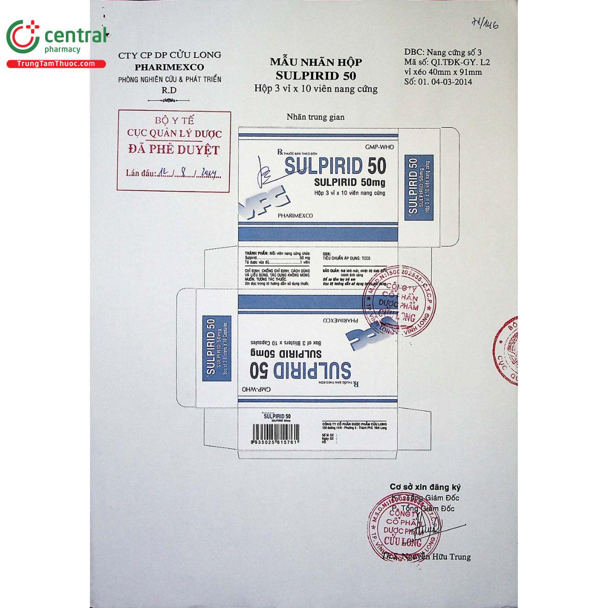 thuoc sulpirid 50mg pharimexco 3 N5466 thuoc sulpirid 50mg pharimexco 3 N5466