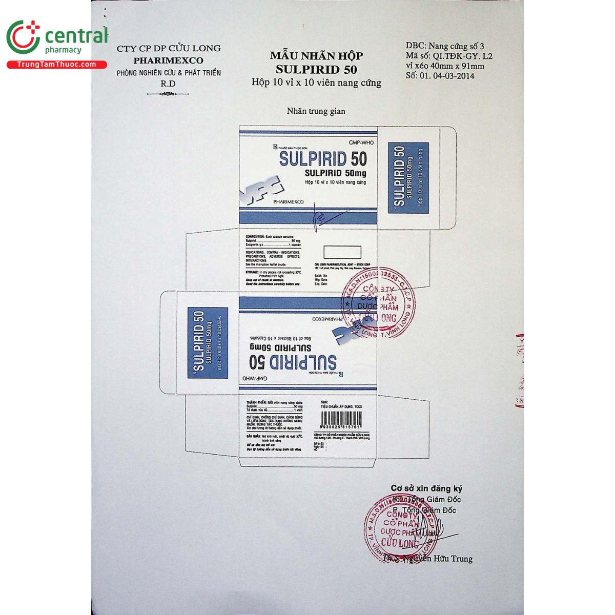 thuoc sulpirid 50mg pharimexco 4 K4477 thuoc sulpirid 50mg pharimexco 4 K4477