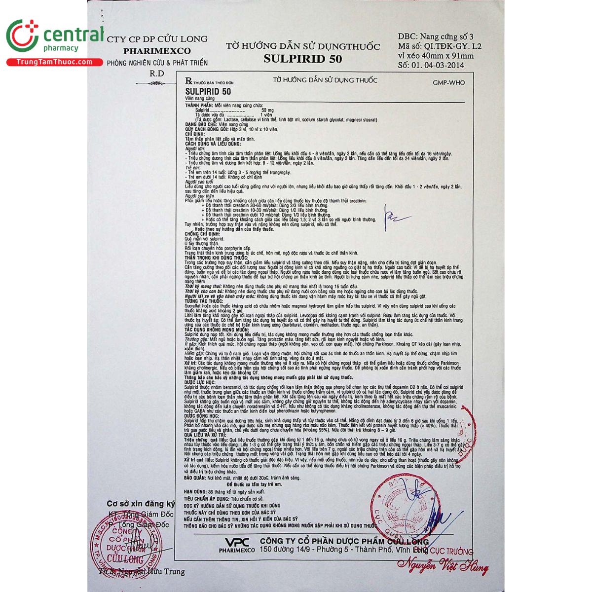 thuoc sulpirid 50mg pharimexco 6 S7004 thuoc sulpirid 50mg pharimexco 6 S7004
