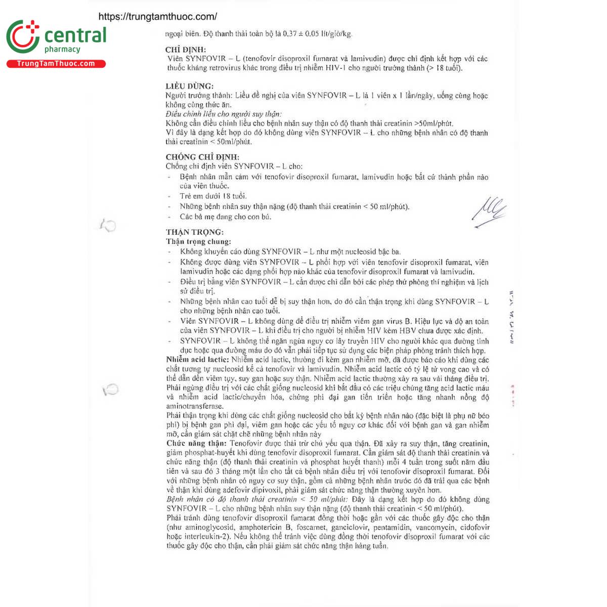 thuoc synfovir l 4 F2421 thuoc synfovir l 4 F2421