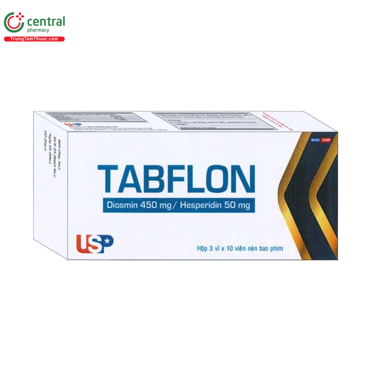 thuoc tabflon 450mg 50mg A0600