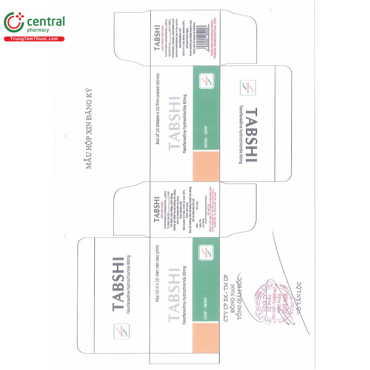 thuoc tabshi 60mg 7 F2141 thuoc tabshi 60mg 7 F2141