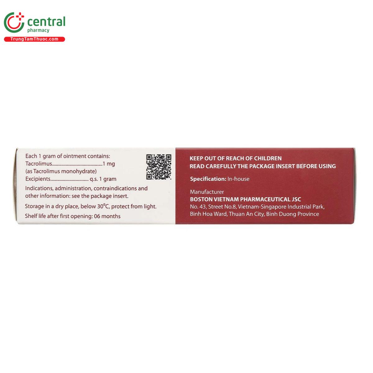 thuoc tacrolim 01 6 C0300 thuoc tacrolim 01 6 C0300
