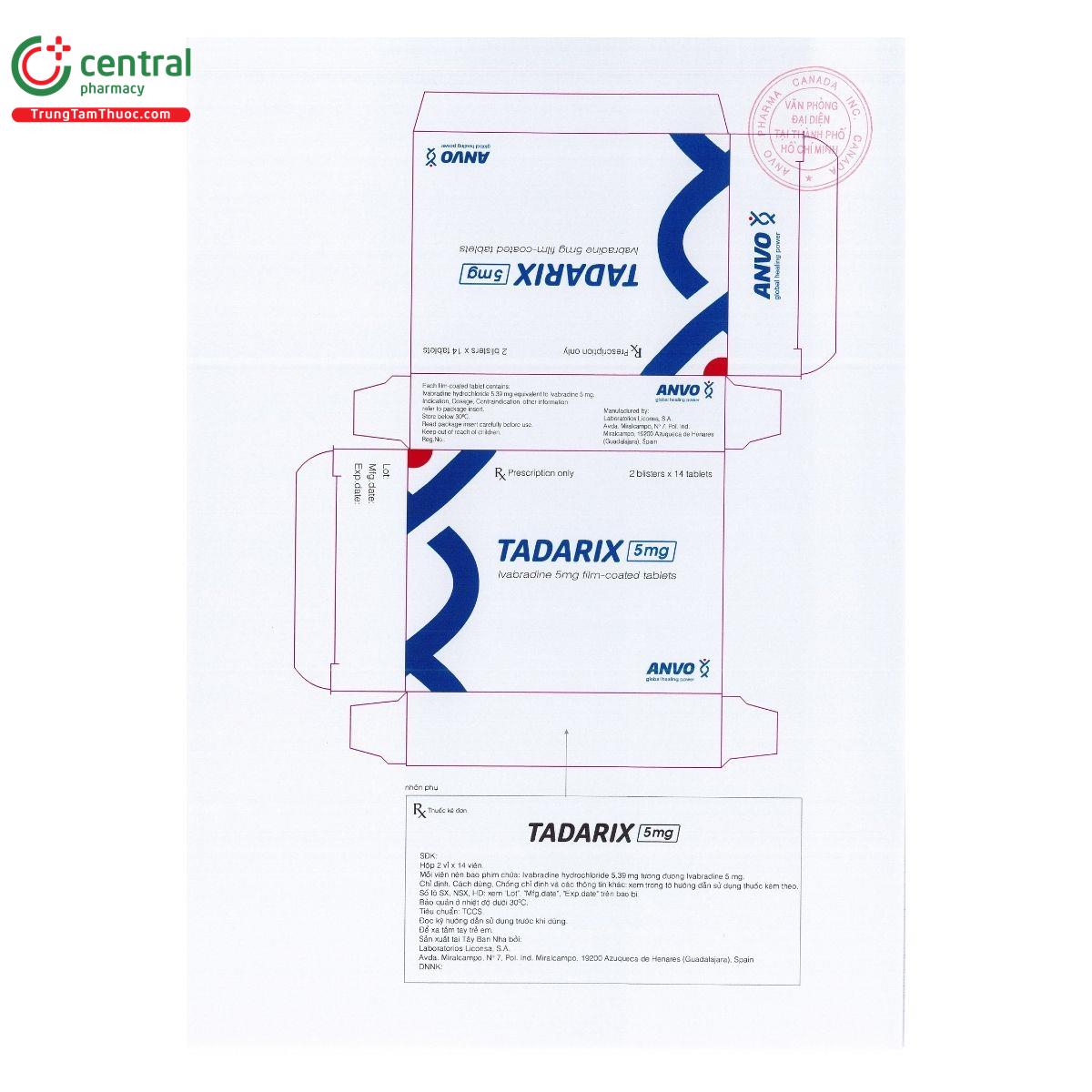 thuoc tadarix 5 mg 2 O5241