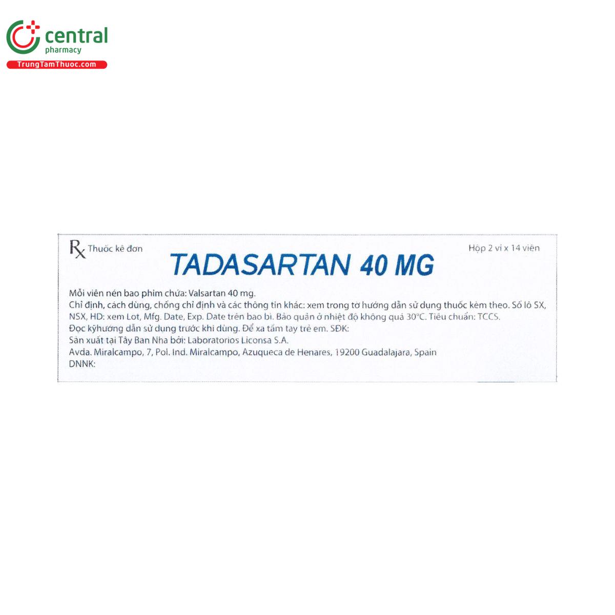 thuoc tadasartan 40 mg 2 F2073