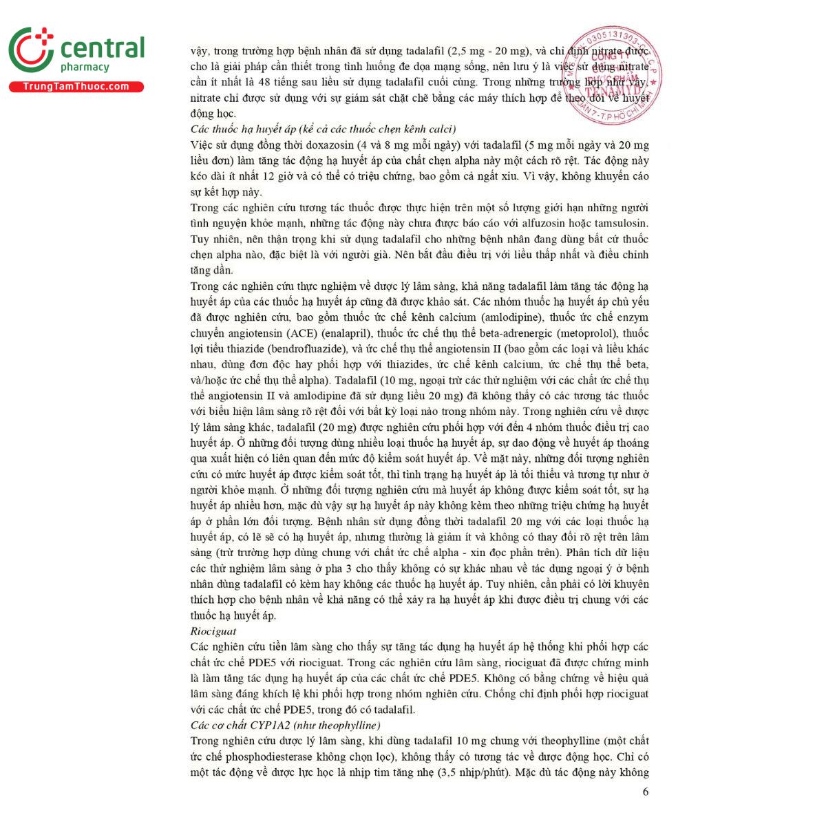 thuoc tadilas film coated tablets 6 I3501 thuoc tadilas film coated tablets 6 I3501