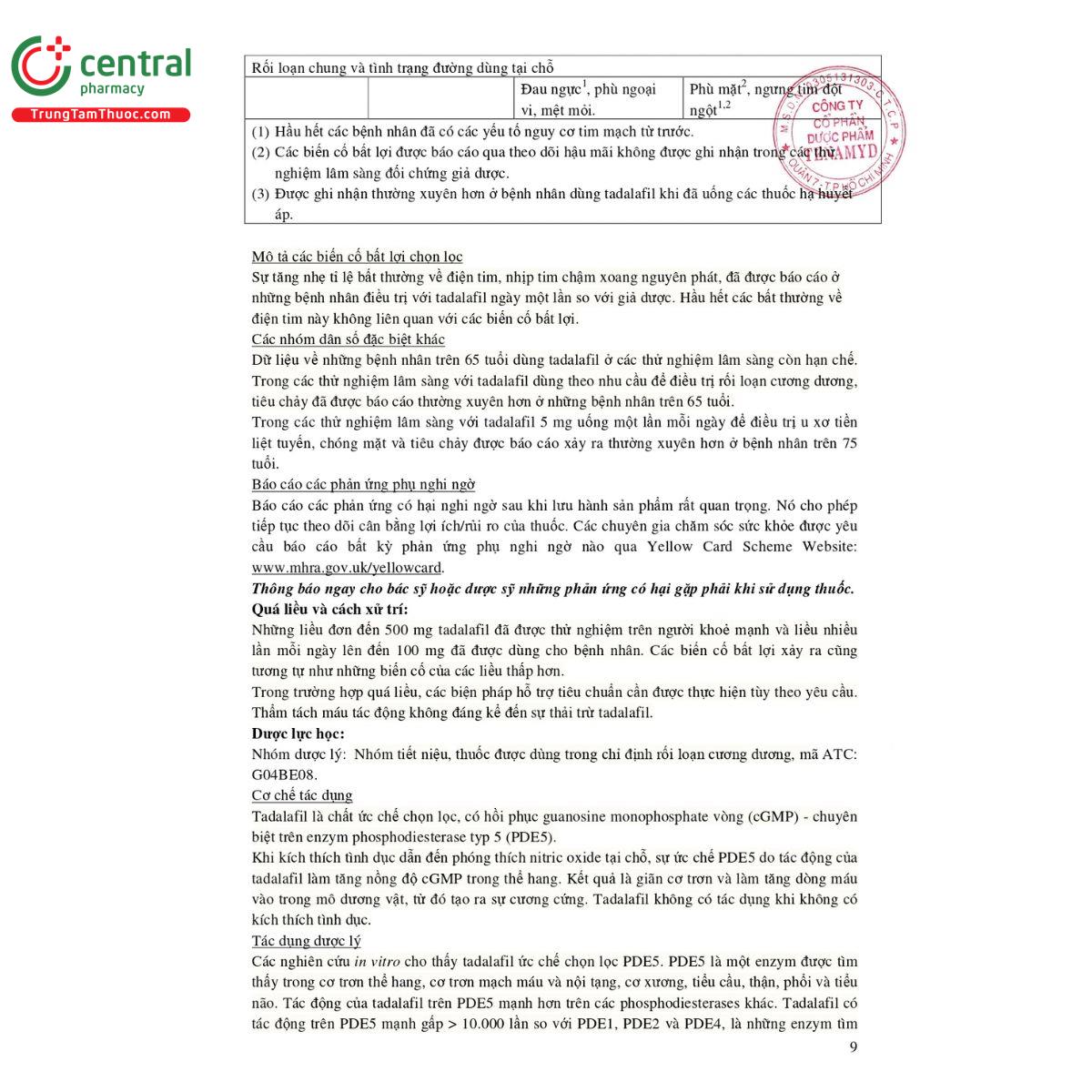 thuoc tadilas film coated tablets 9 B0502