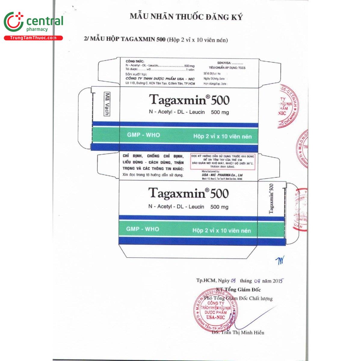 thuoc tagaxmin 500 6 R7188 thuoc tagaxmin 500 6 R7188
