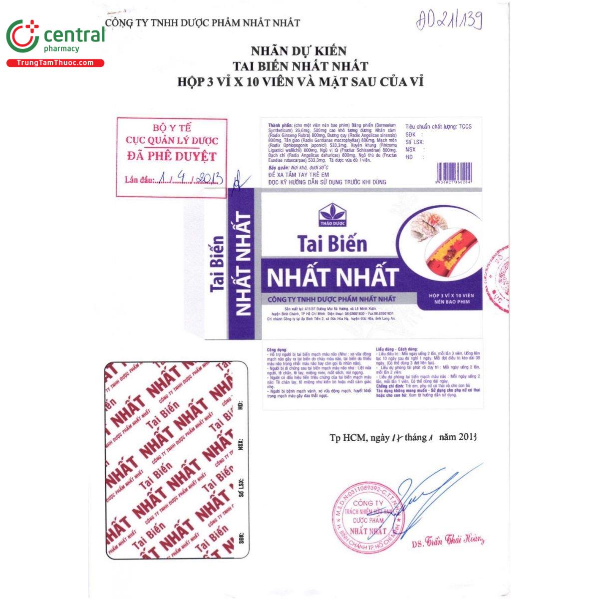 thuoc tai bien nhat nhat 2 J3214 thuoc tai bien nhat nhat 2 J3214