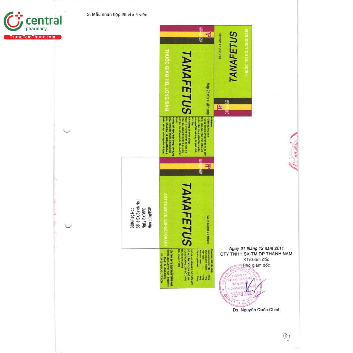 thuoc tanafetus 3 L4755 thuoc tanafetus 3 L4755