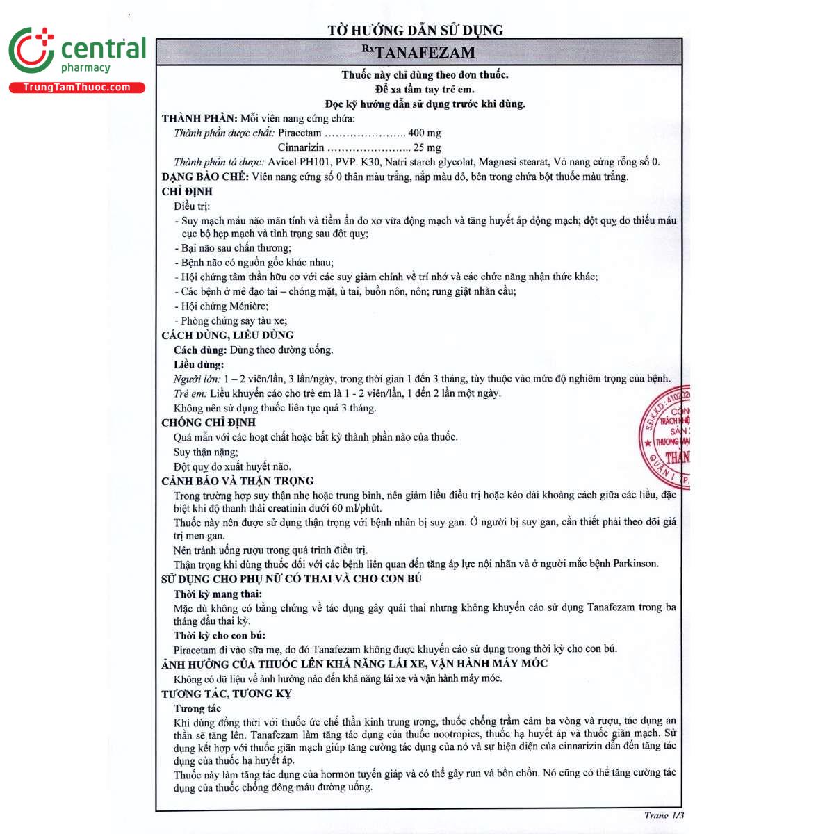 thuoc tanafezam 400 25mg 7 F2401 thuoc tanafezam 400 25mg 7 F2401