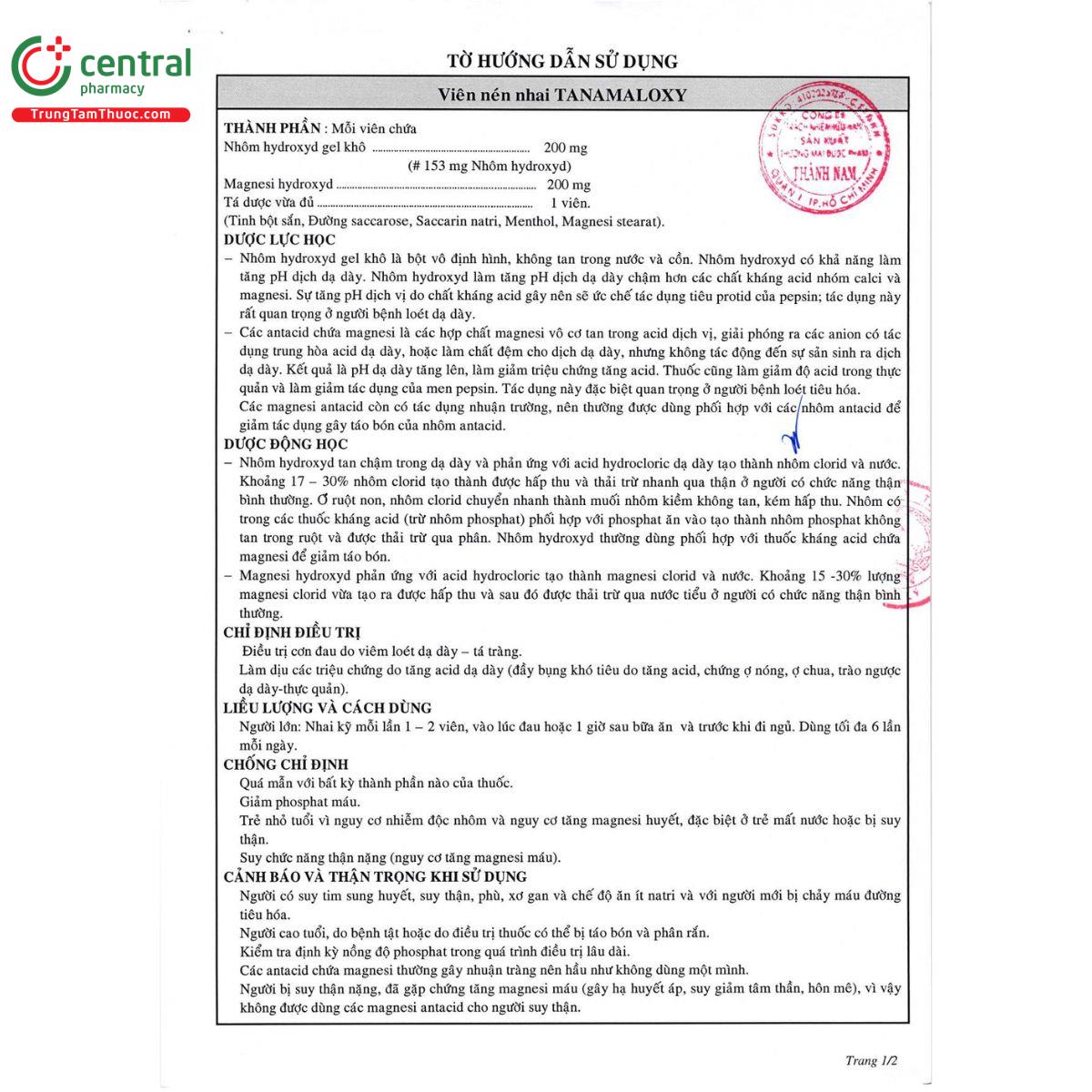 thuoc tanamaloxy 8 F2530 thuoc tanamaloxy 8 F2530