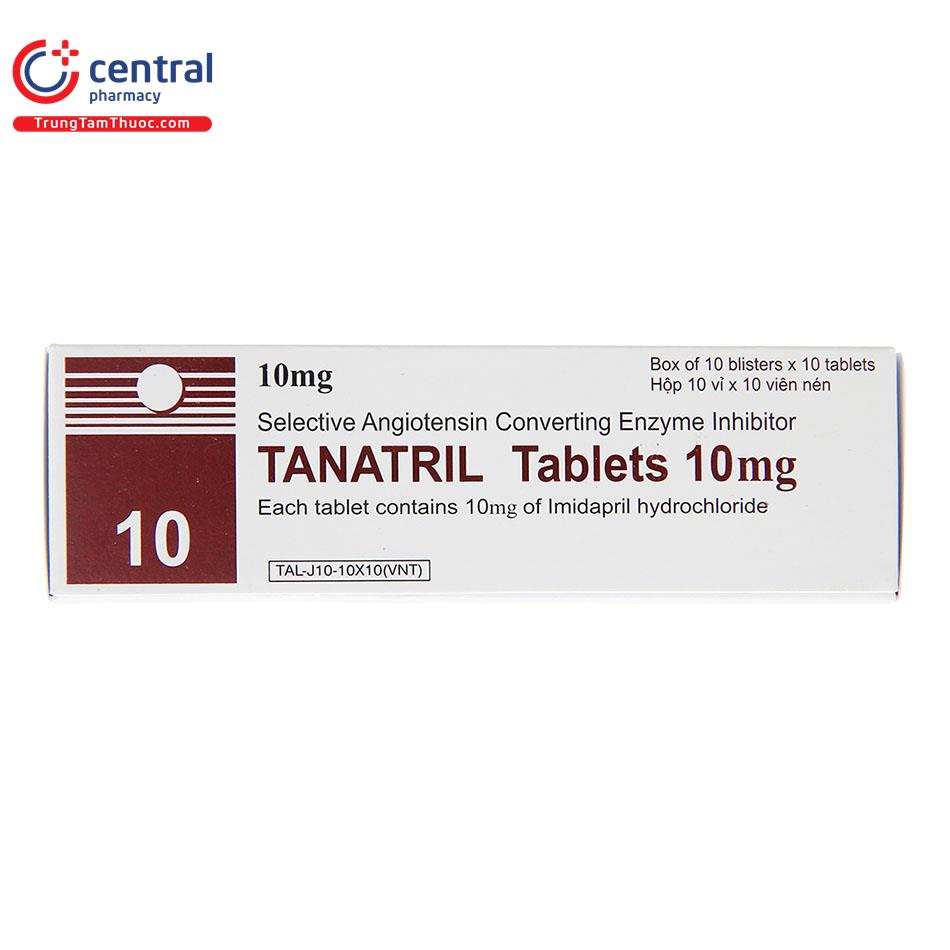 thuoc tanatril tablets 10mg 6 D1740