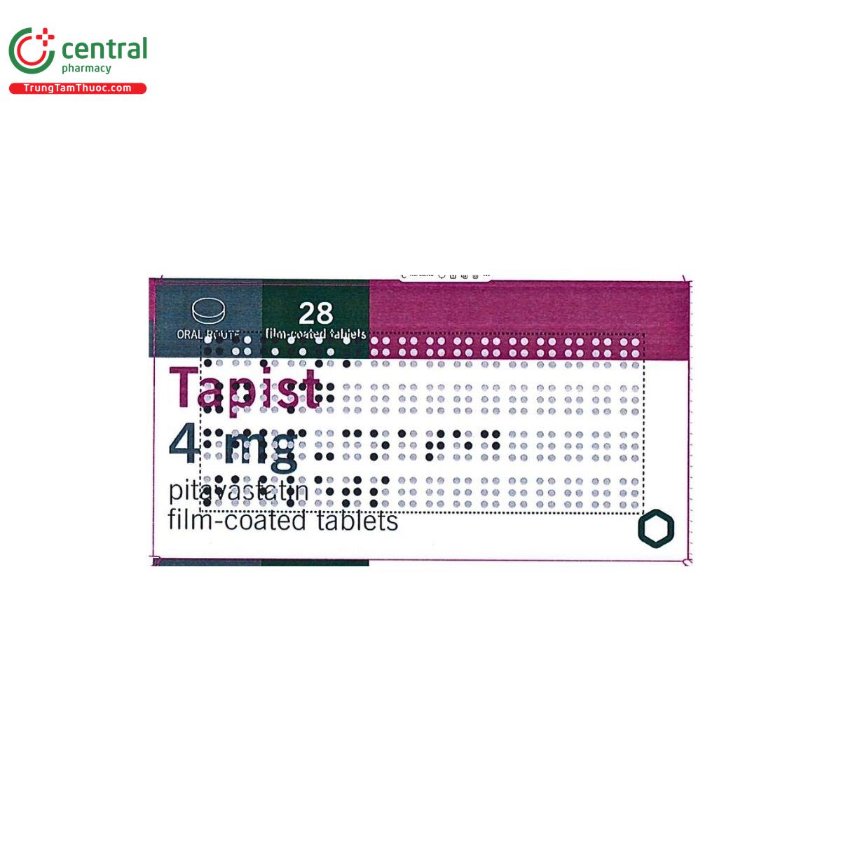 thuoc tapist 4mg 1 P6442 thuoc tapist 4mg 1 P6442