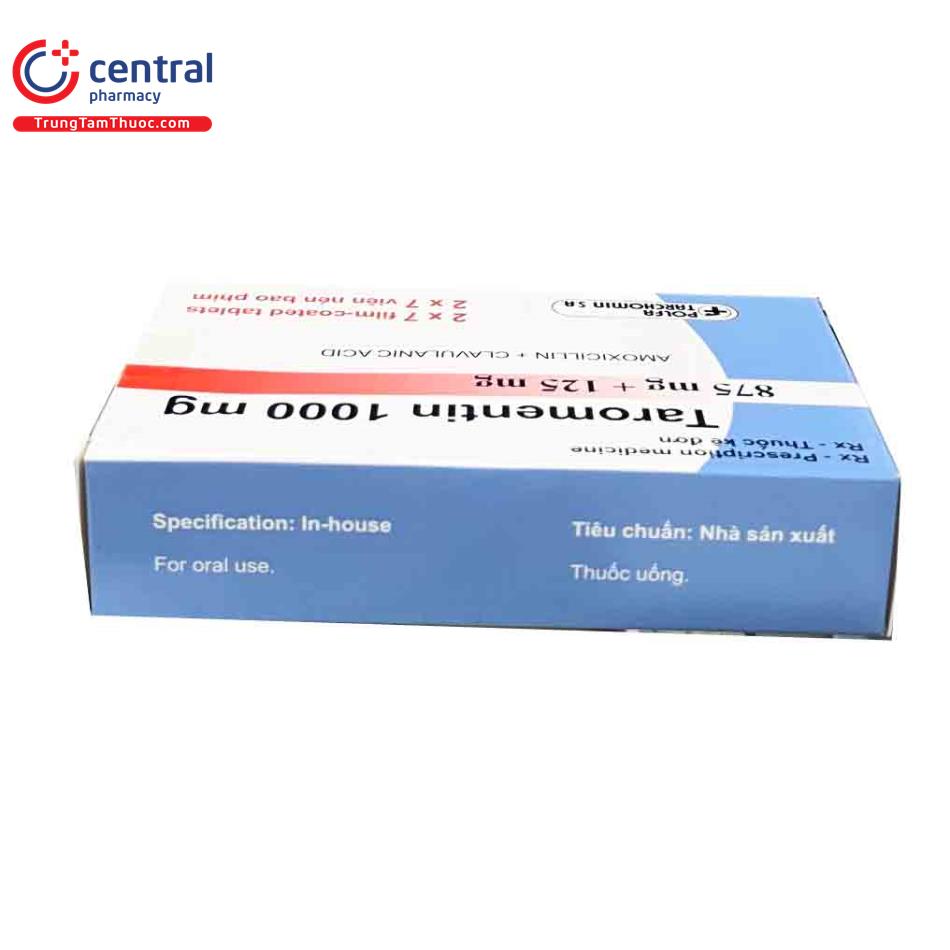 thuoc taromentin 1000mg 7 B0856