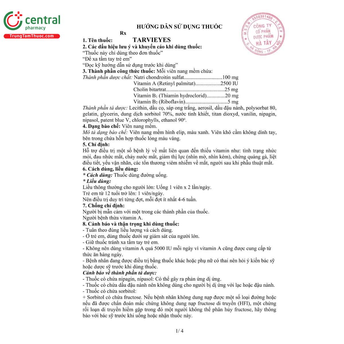 thuoc tarvieyes 4 R7676