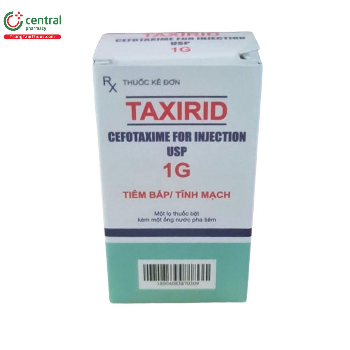 thuoc taxirid 1 B0613 thuoc taxirid 1 B0613