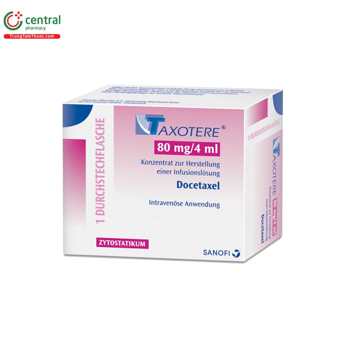 thuoc taxotere 80mg 4ml 3 S7462