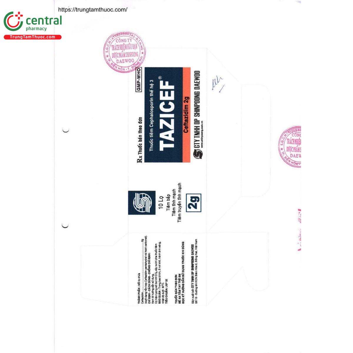 thuoc tazicef 2g 3 J4780 thuoc tazicef 2g 3 J4780