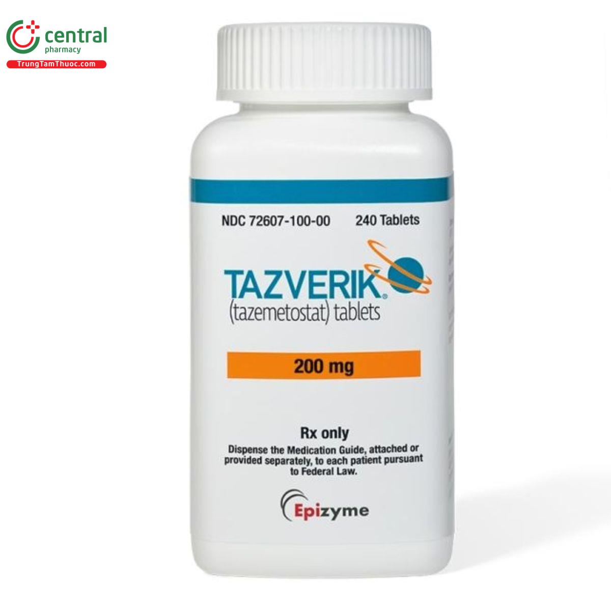 Thuốc Tazverik 200mg điều trị ung thư biểu mô di căn hoặc tiến triển