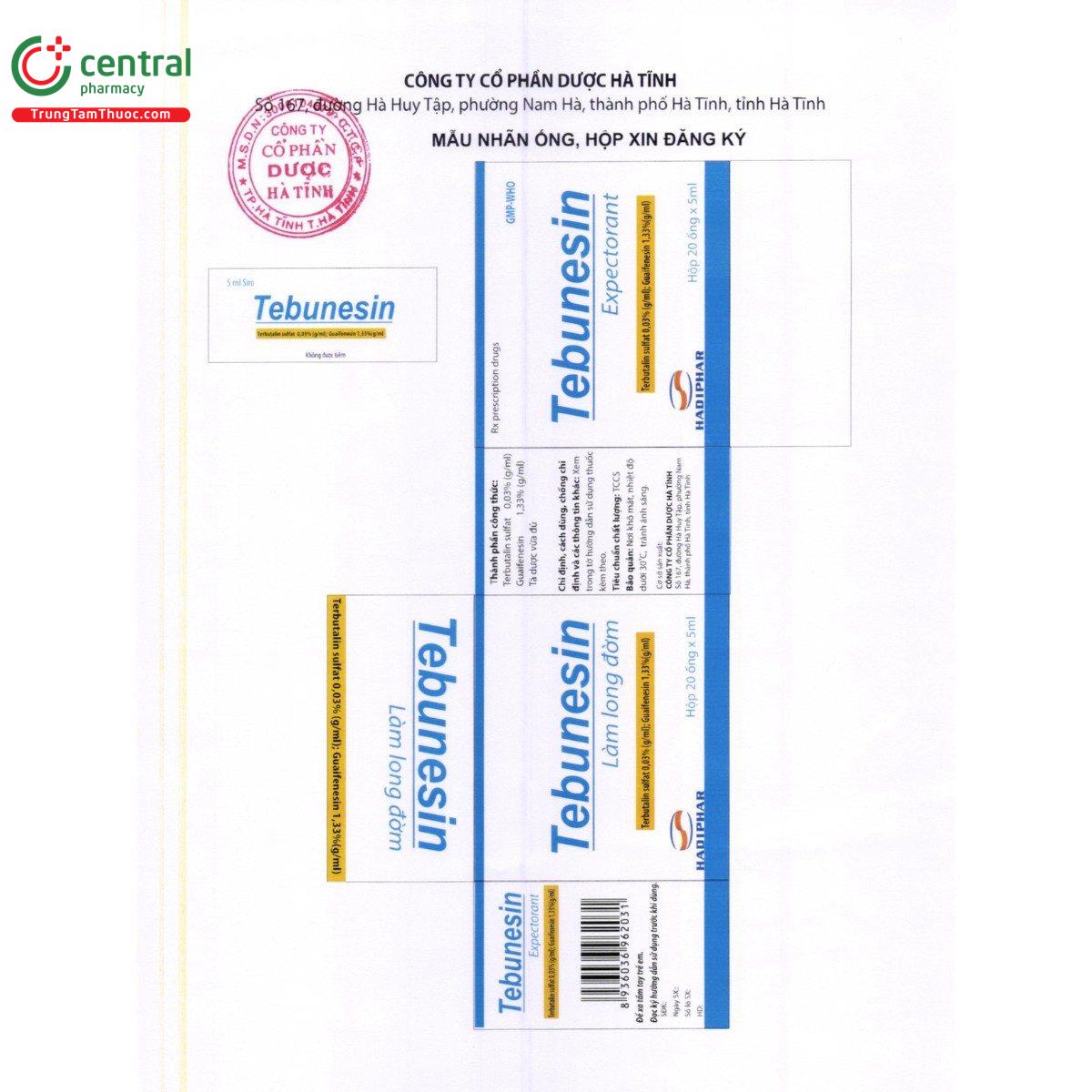 thuoc tebunesin 8 V8156