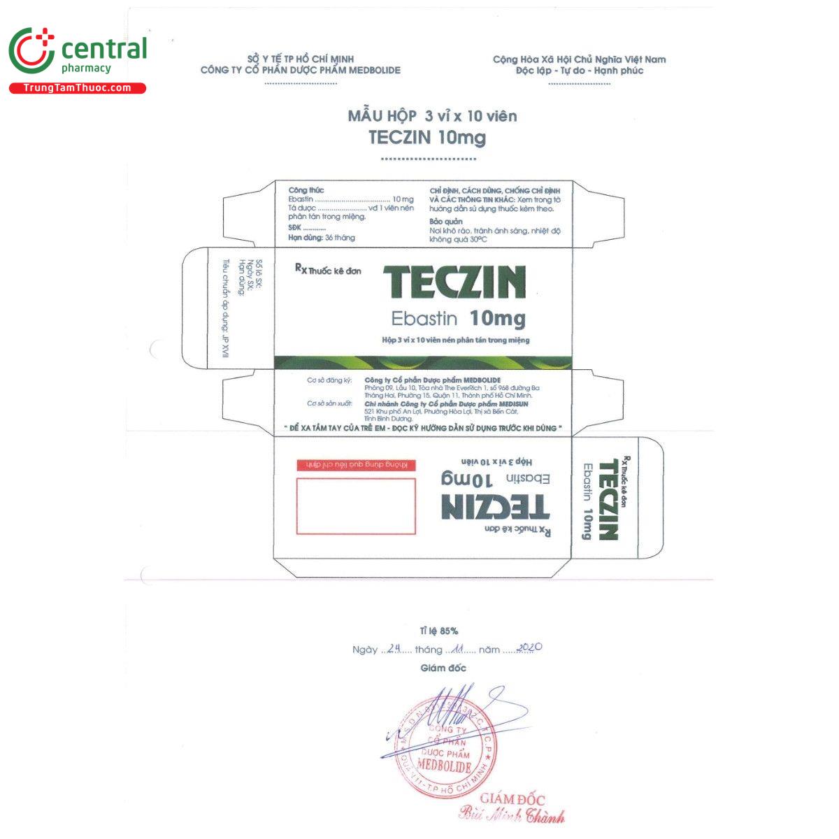 thuoc teczin 10mg 1 L4533