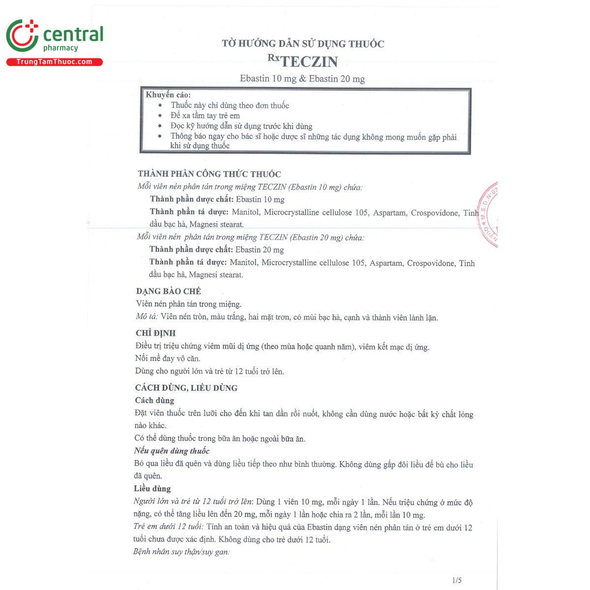 thuoc teczin 10mg 3 D1816