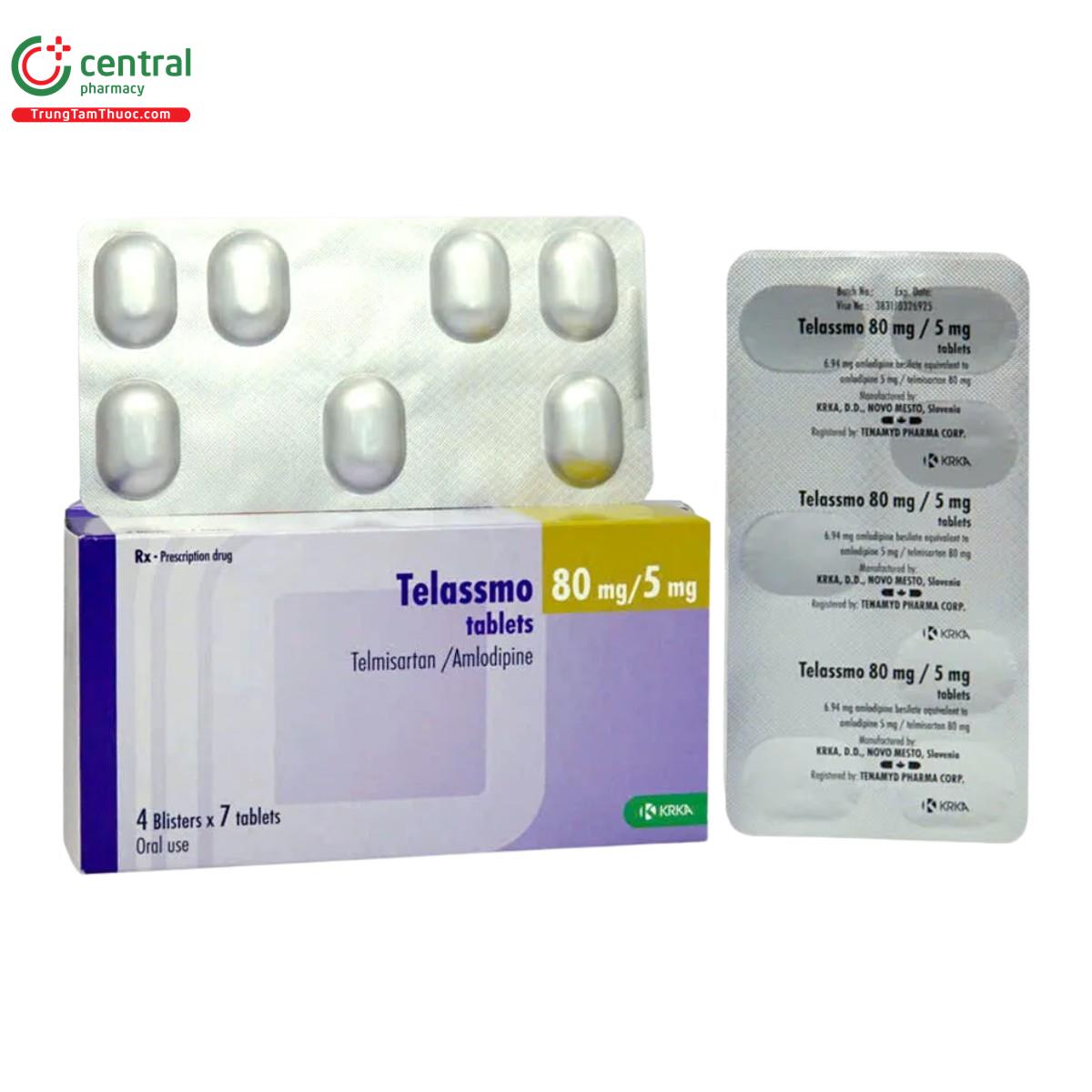 thuoc telassmo 80mg 5mg T8181 thuoc telassmo 80mg 5mg T8181