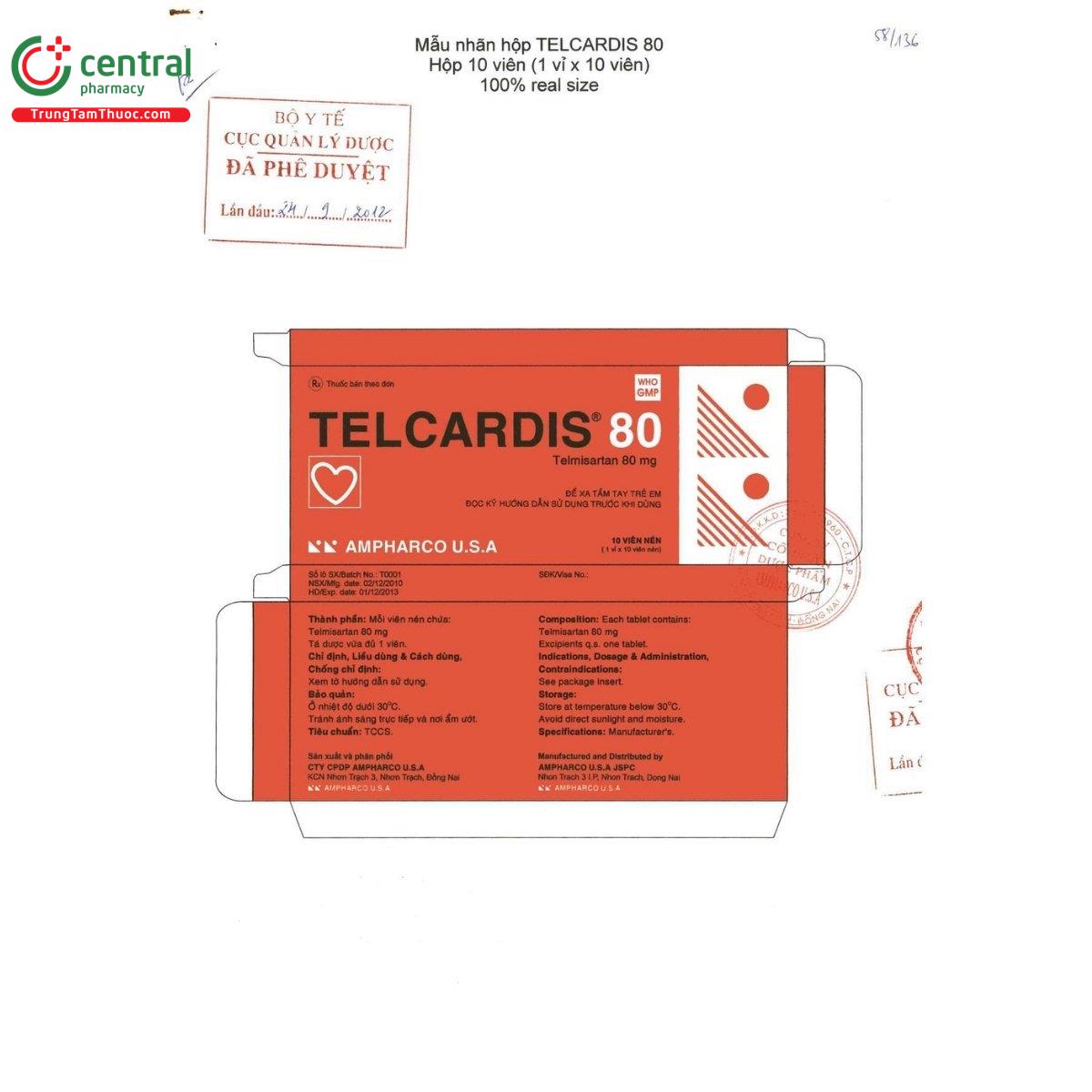 thuoc telcardis 80 2 A0868 thuoc telcardis 80 2 A0868
