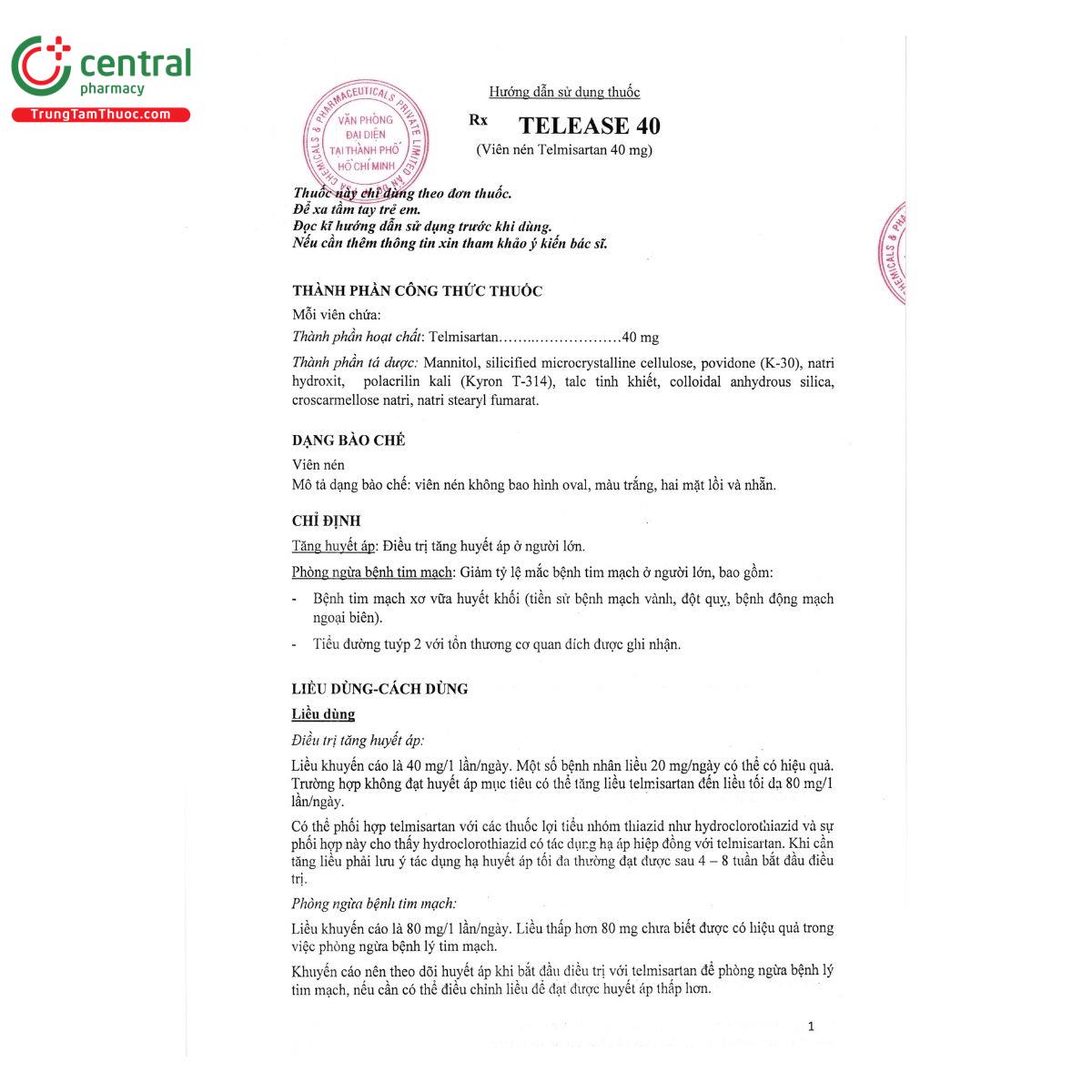 thuoc telease 40 4 R7331 thuoc telease 40 4 R7331