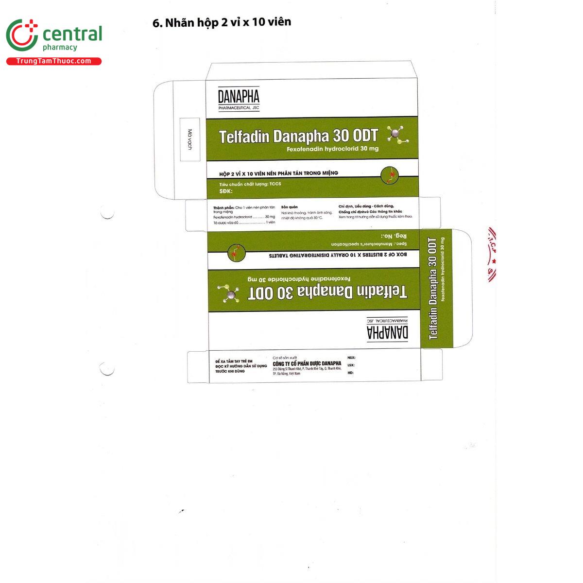 thuoc telfadin danapha 30 odt 7 P6453 thuoc telfadin danapha 30 odt 7 P6453