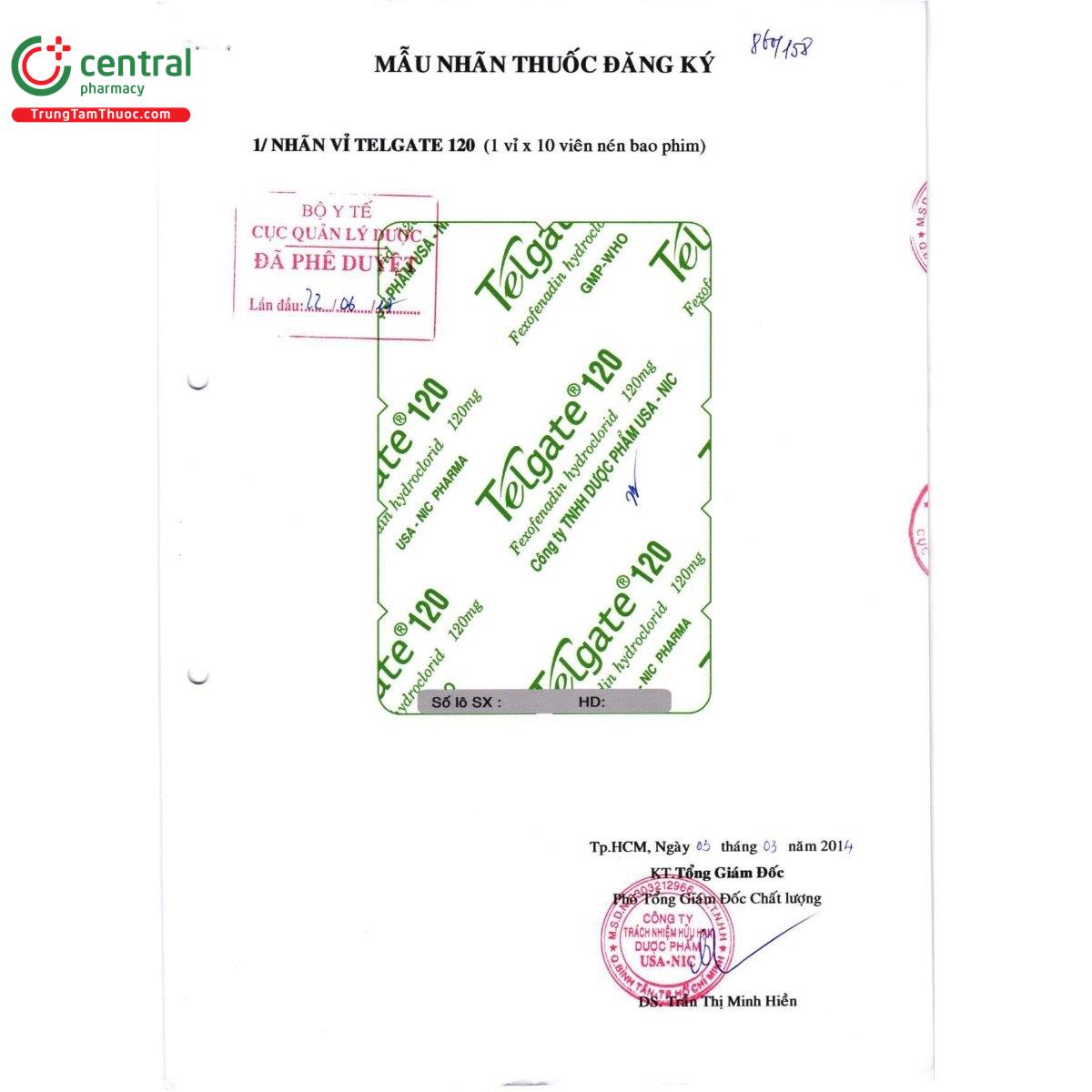 thuoc telgate 120 7 R7557 thuoc telgate 120 7 R7557