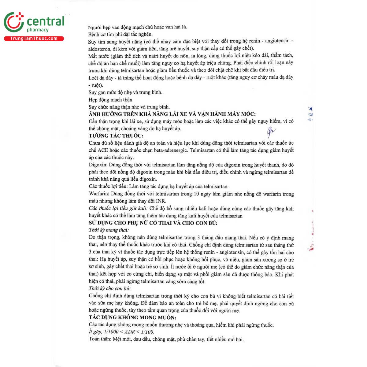 thuoc telzartan 40 5 L4550 thuoc telzartan 40 5 L4550