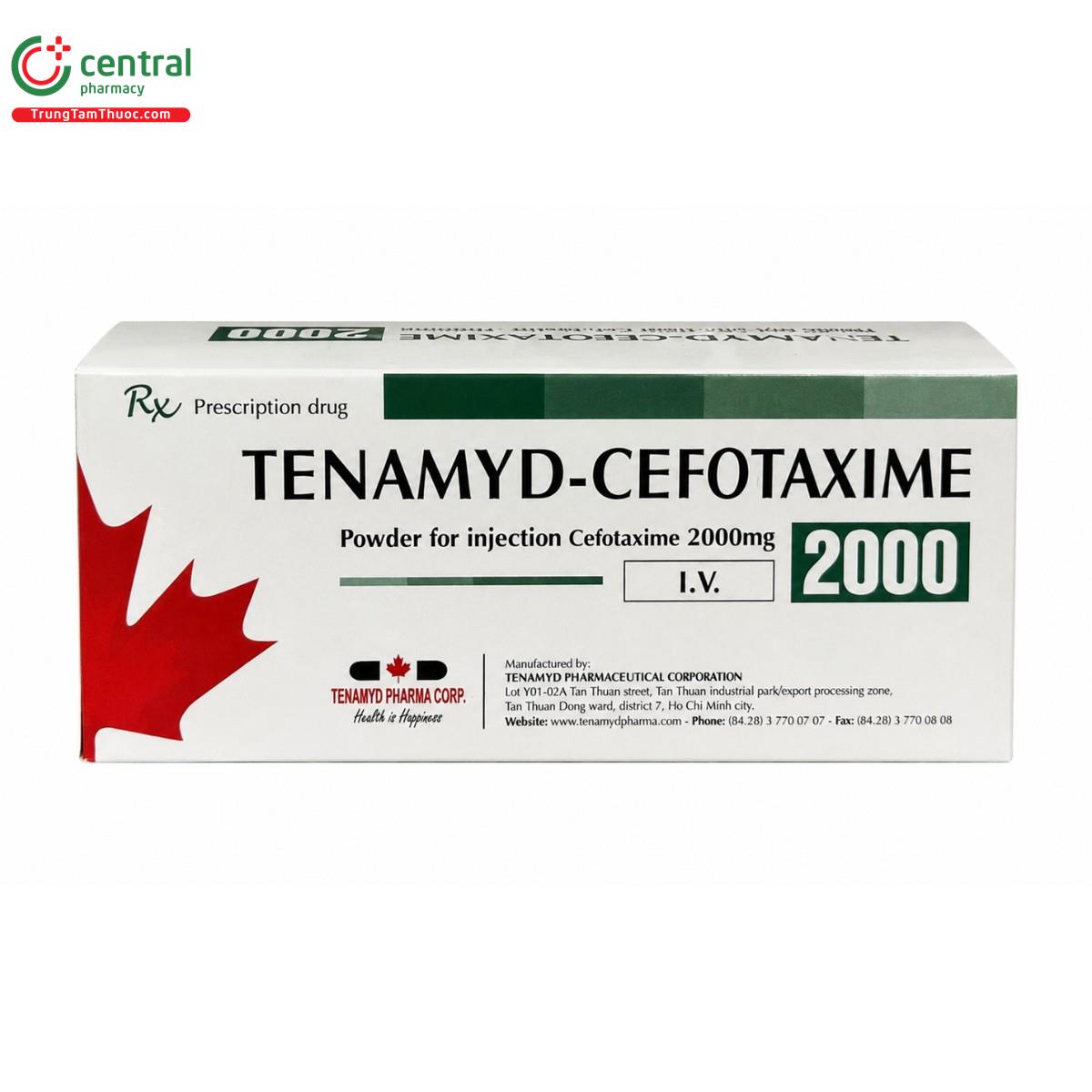 thuoc tenamyd cefotaxime 2000 1 A0273 thuoc tenamyd cefotaxime 2000 1 A0273